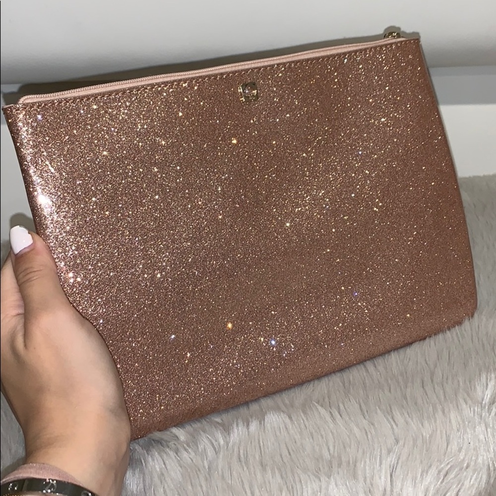 Kate Spade Glitter Clutch